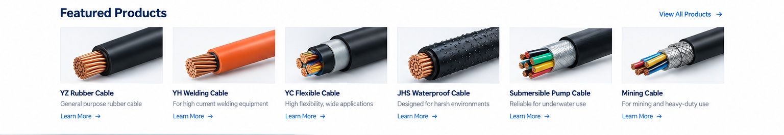 Featured cable products